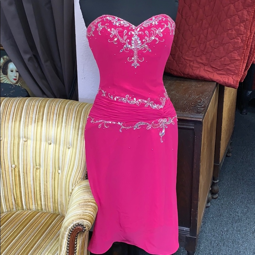 Xtreme beaded chiffon dress 10